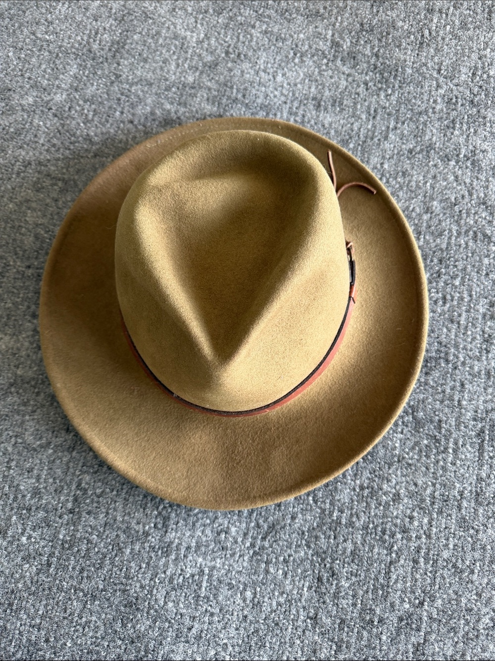 Vintage Dorfman Pacific 100% Wool Hat Size XL